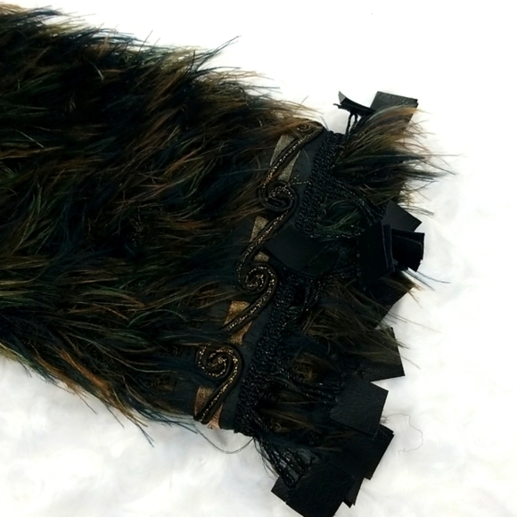 Anis.A Shag Embellished Jacket - Picture 12 of 16